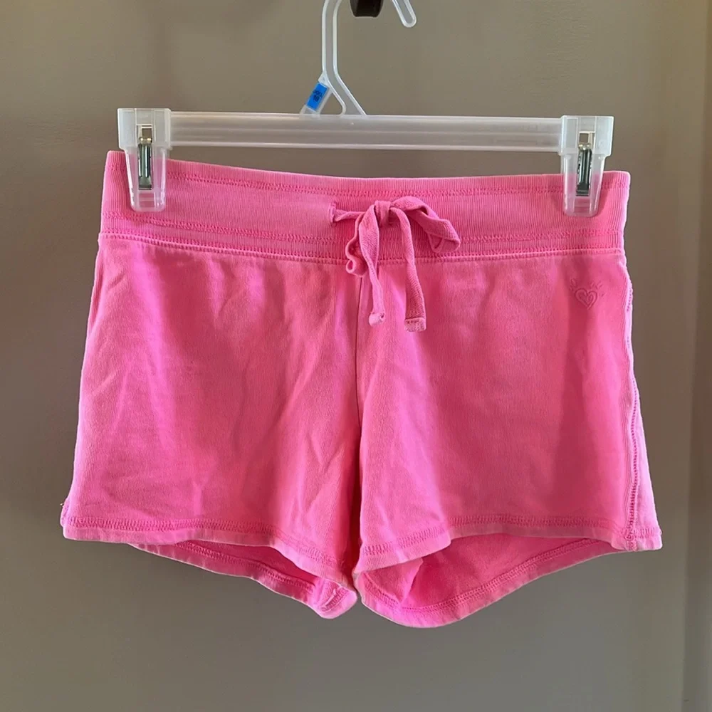 Justice Bright Pink Comfy Shorts